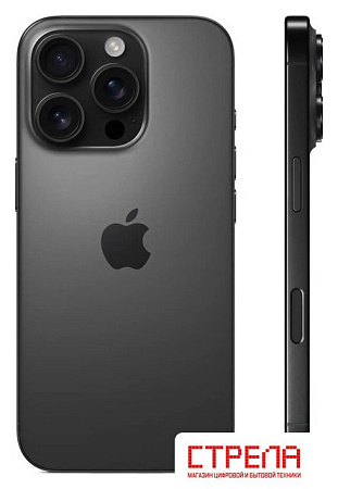 Телефон Apple iPhone 16 Pro Dual eSim 128GB (черный титан)