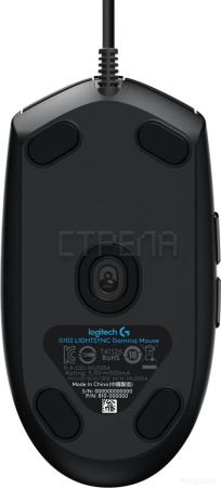 Игровая мышь Logitech G102 Lightsync (черный)