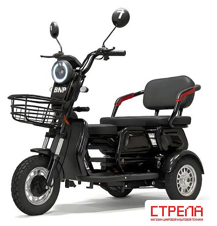 Грузовой электроскутер BNP Zevs (черный)