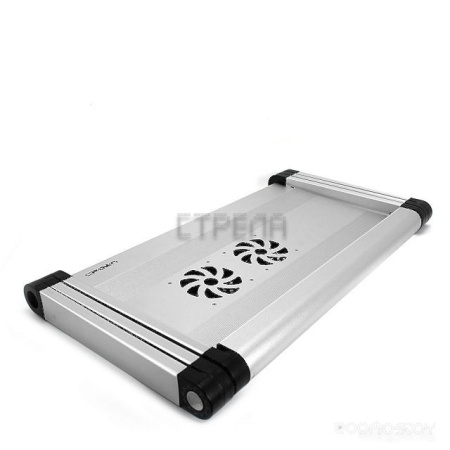 Подставка для ноутбука CrownMicro CMLS-100 (серебристый)