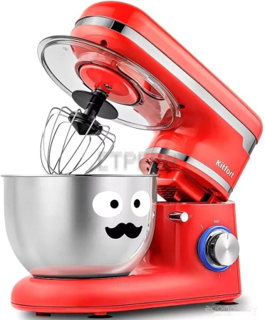 Планетарный миксер Kitfort KT-3415-3 (красный)