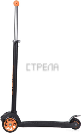Трехколесный самокат Foxx Rainbow FX.RAINBOW.OR8 (черный/оранжевый)