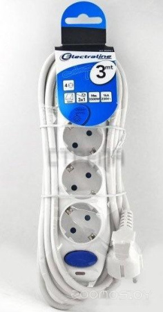 Удлинитель Electraline 62011 1.5 м