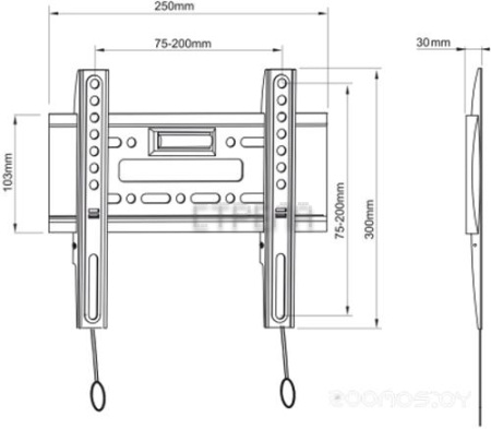 Кронштейн Onkron FM1