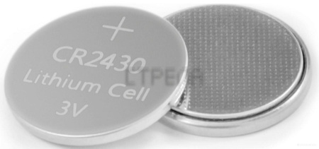 Батарейка Mirex CR2430 3V 1 шт (1/40/240) ecopack 23702-CR2430-E1