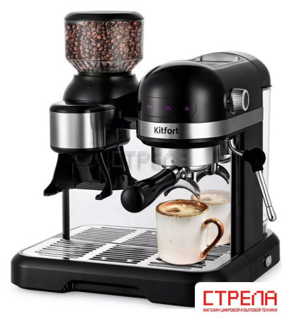 Рожковая кофеварка Kitfort KT-7126