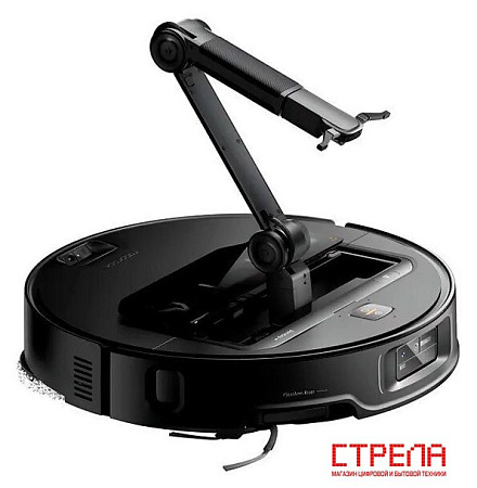 Робот-пылесос Roborock Saros Z70 RRE0R50 (евровилка, с английской озвучкой, черный)