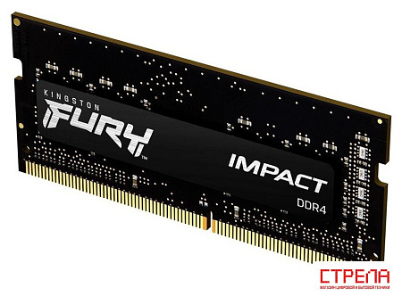 Оперативная память Kingston FURY Impact 2x32GB DDR4 SODIMM PC4-25600 KF432S20IBK2/64