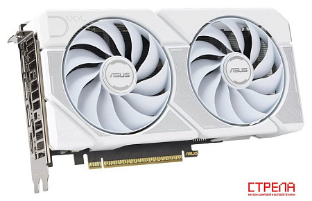 Видеокарта ASUS Dual GeForce RTX 5060 Ti 16GB GDDR7 White OC Edition DUAL-RTX5060TI-O16G-WHITE