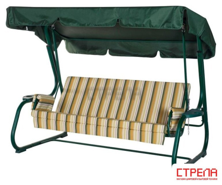 Садовые качели Удачная мебель Ибица (зеленый 317)
