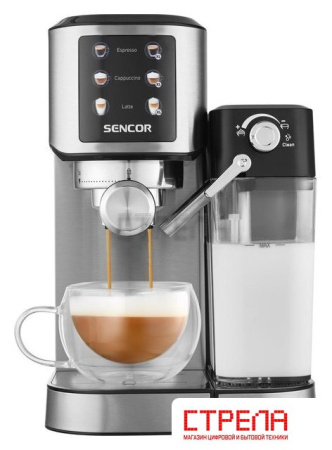 Рожковая кофеварка Sencor SES 4910SS