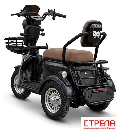 Грузовой электроскутер BNP Zevs new (черный)