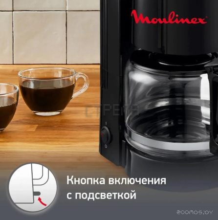 Капельная кофеварка Moulinex Uno FG121811