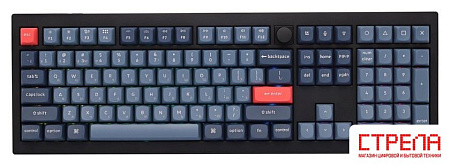 Клавиатура Keychron V6 Max V6M-D1 (Gateron Jupiter Red, с гравировкой)