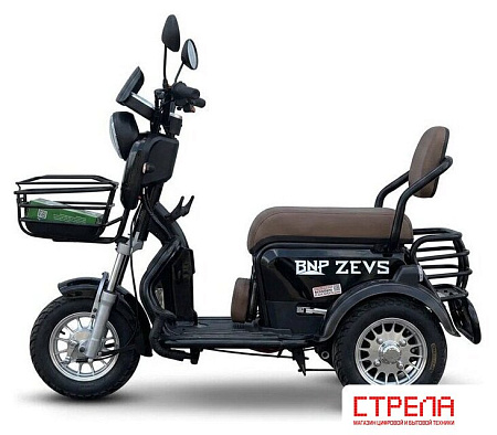 Грузовой электроскутер BNP Zevs new (черный)