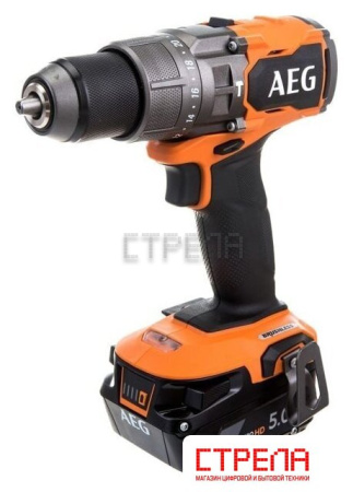 Ударная дрель-шуруповерт AEG Powertools BSB 18C3BL-502C 4935478939 (с 2-мя АКБ 5 Ач, кейс)