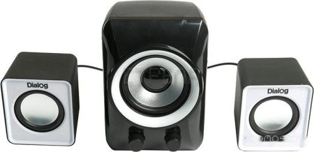 Акустика DIALOG AC-202UP (черный/белый)