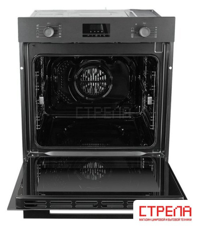 Электрический духовой шкаф Exiteq EXO-112 (черный матовый)