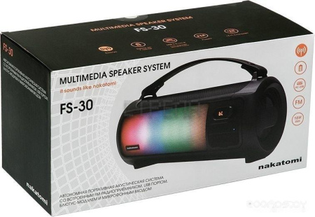 Беспроводная колонка Nakatomi FS-30 (черный)
