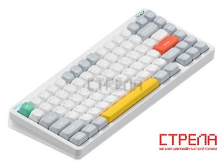 Клавиатура NuPhy Halo75 V2 Ionic White (Lemon Switch)