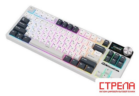Клавиатура Royal Kludge S85 White Night (RK Cloud)