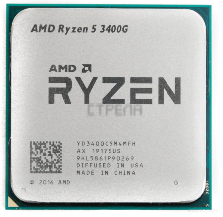 Процессор AMD Ryzen 5 3400G