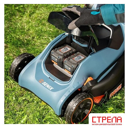 Газонокосилка Senix LPPX2-M1-EU (с 2-мя АКБ)