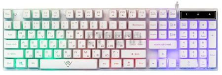 Клавиатура Nakatomi Gaming KG-23U (White)