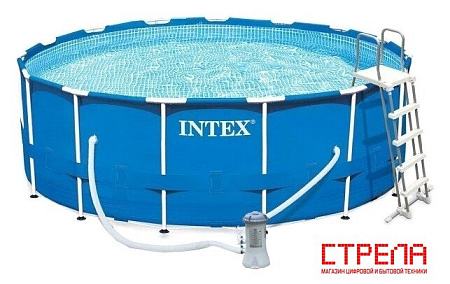 Каркасный бассейн Intex Metal Frame 28242NP (457x122)