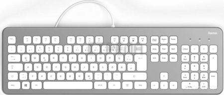 Клавиатура HAMA KC-700 (серебристый)