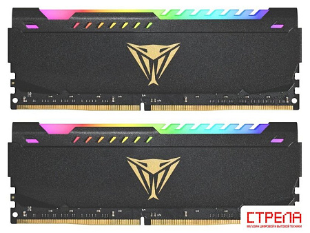 Оперативная память Patriot Viper Steel RGB 2x32ГБ DDR4 3200 МГц PVSR464G320C8K