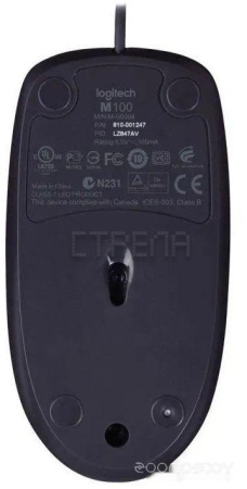 Мышь Logitech B100 (черный)