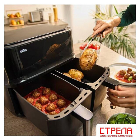 Аэрогриль (аэрофритюрница) Braun TwinCook 3 TD 3030