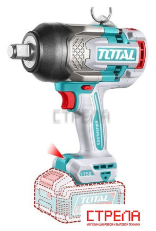 Гайковерт Total TIWLI201751 (без АКБ)