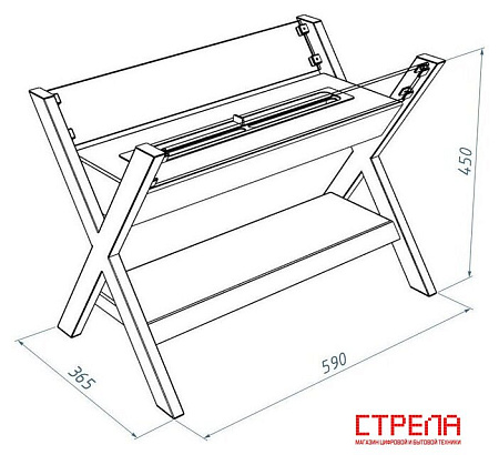 Биокамин Firelight BFP/F-45 X