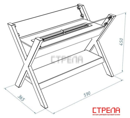 Биокамин Firelight BFP/F-45 X
