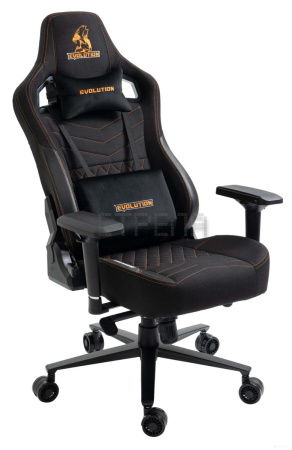Кресло Evolution Nomad (черный/оранжевый)
