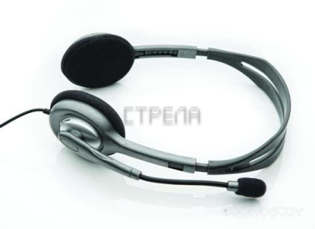 Компьютерная гарнитура Logitech Stereo Headset H110 (L981-000271)