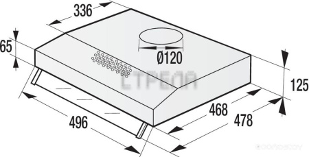 Вытяжка Gorenje WHU529EX/M