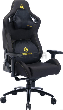 Кресло Evolution Legend (черный/золотистый)