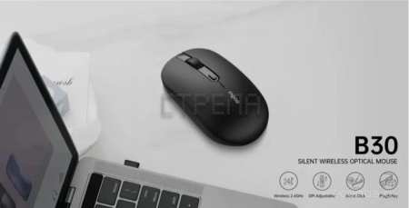 Мышь Rapoo B30 (черный)