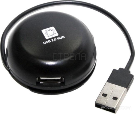 USB-хаб 5bites HB24-200BK