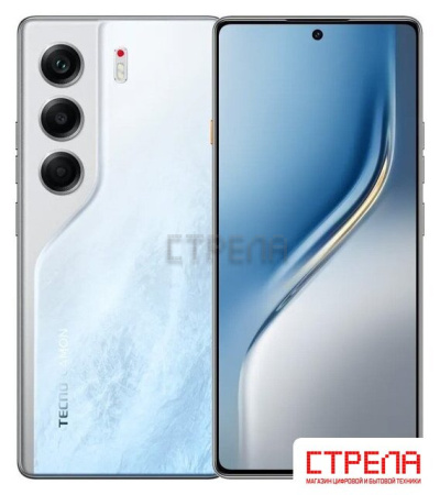 Телефон Tecno Camon 40 8GB/128GB (ледяной белый)