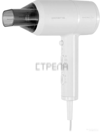 Фен Polaris PHD 2044Ti Quattro Ionic (белый/серый)