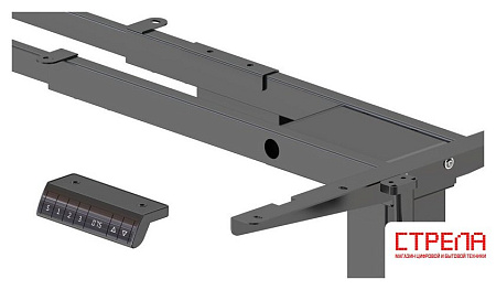 Подстолье для стола Ritmix TBL-1452 (черный)