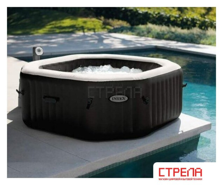 Надувной бассейн Intex Jet & Bubble Deluxe 28458 (201x71) с джакузи