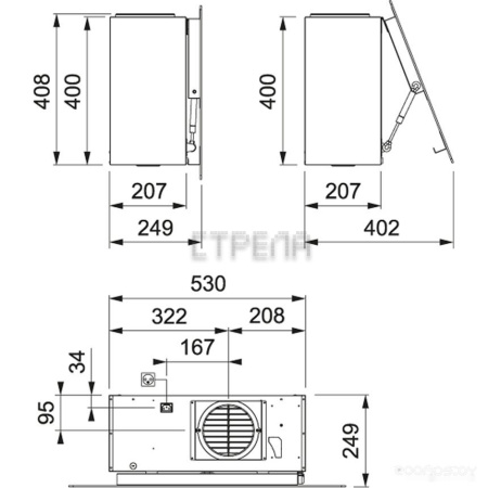 Кухонная вытяжка Franke Maris Free 80 330.0542.181