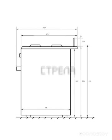 Кухонная плита Maunfeld MGC50GEGR01D