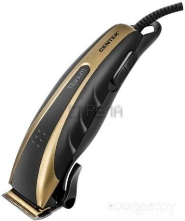 Машинка для стрижки волос CENTEK CT-2110 (черный/золотистый)