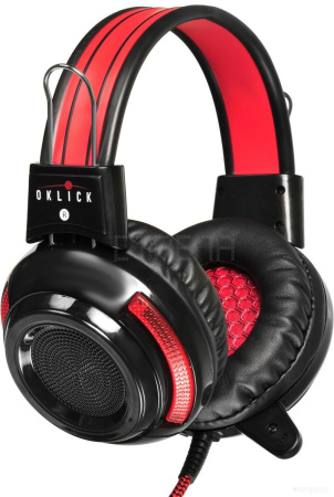 Наушники Oklick HS-G300 Armageddon (черный/красный)